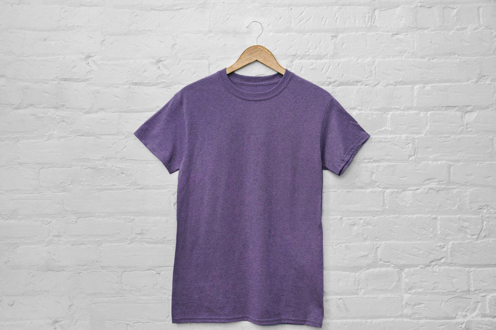 purple t-shirt