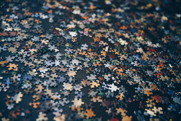 puzzle piece mess