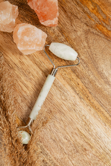 quartz roller on wood