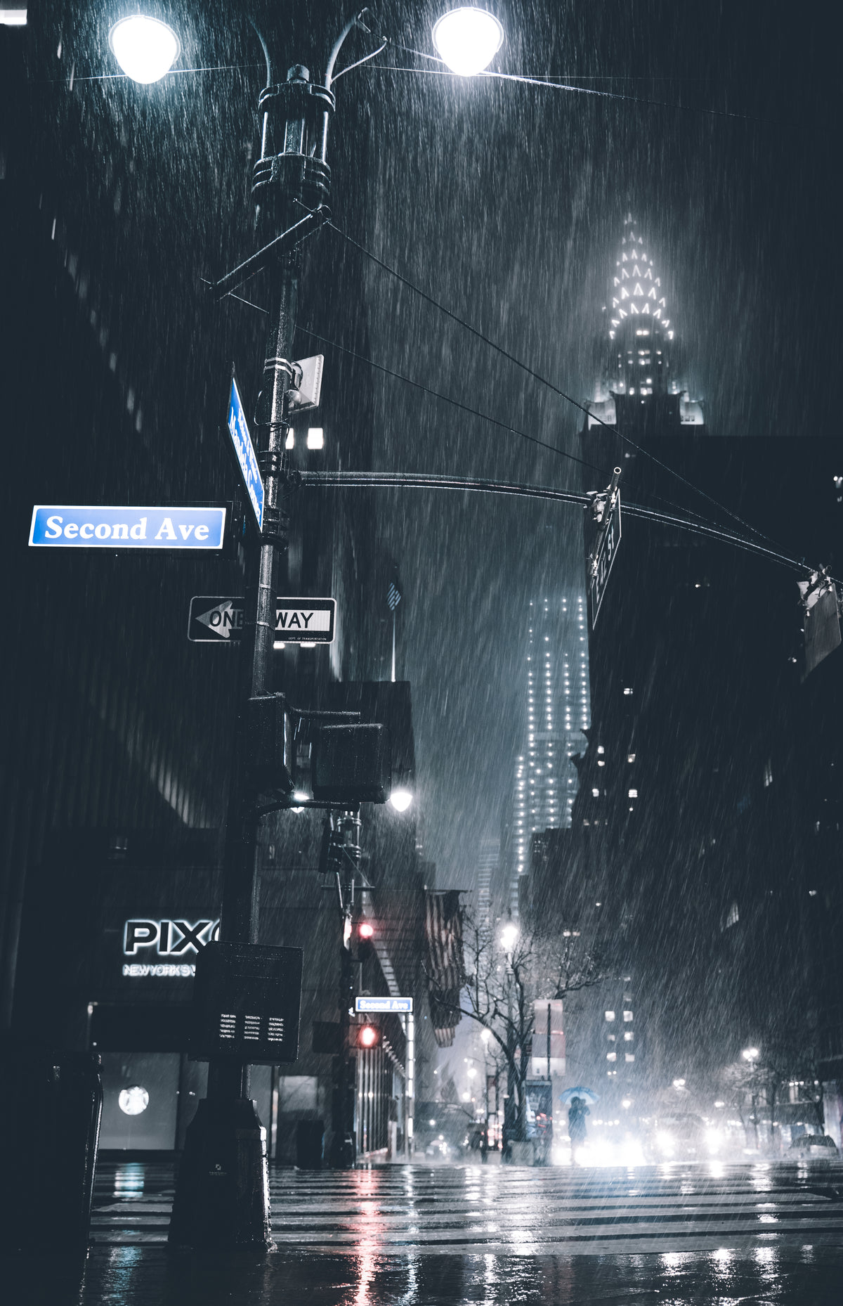 纽约的雨