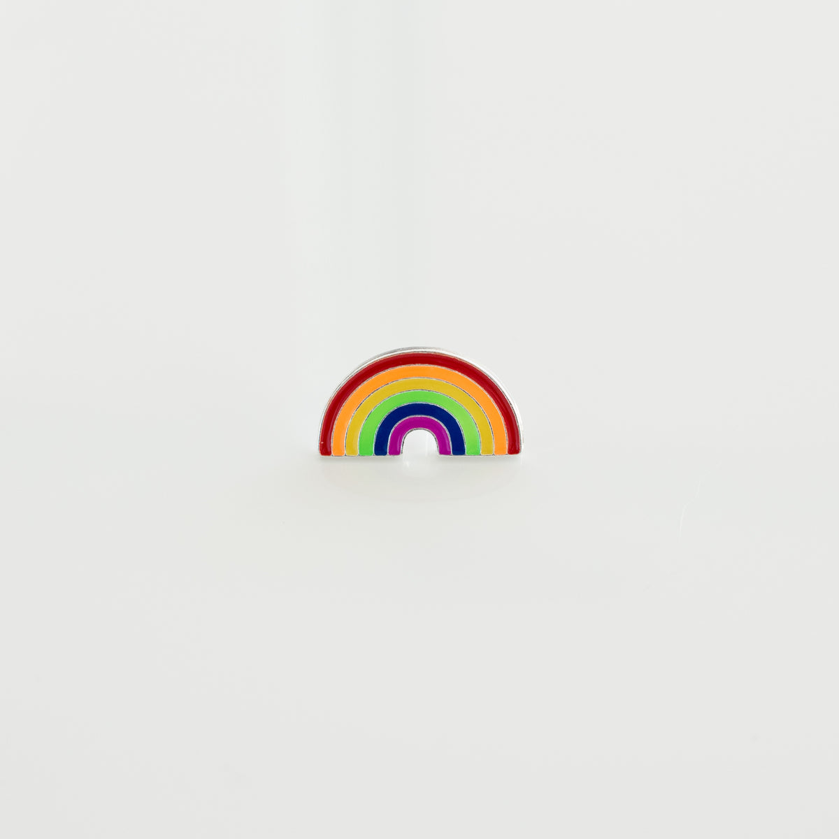 rainbow hard enamel lapel pin