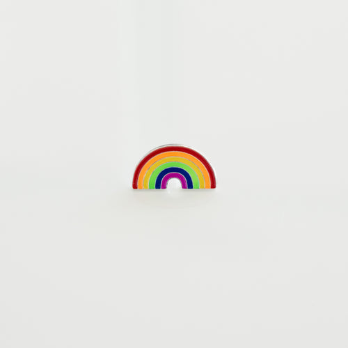 rainbow hard enamel lapel pin