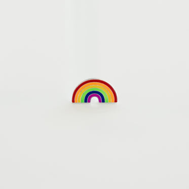 rainbow hard enamel lapel pin