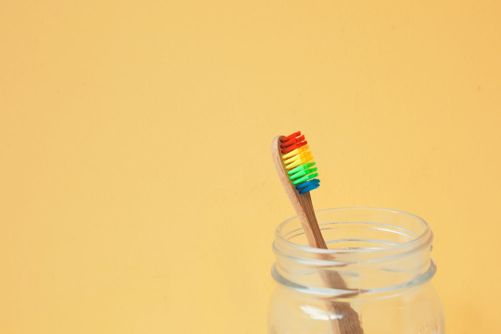 rainbow toothbrush