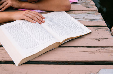 reading on the dock