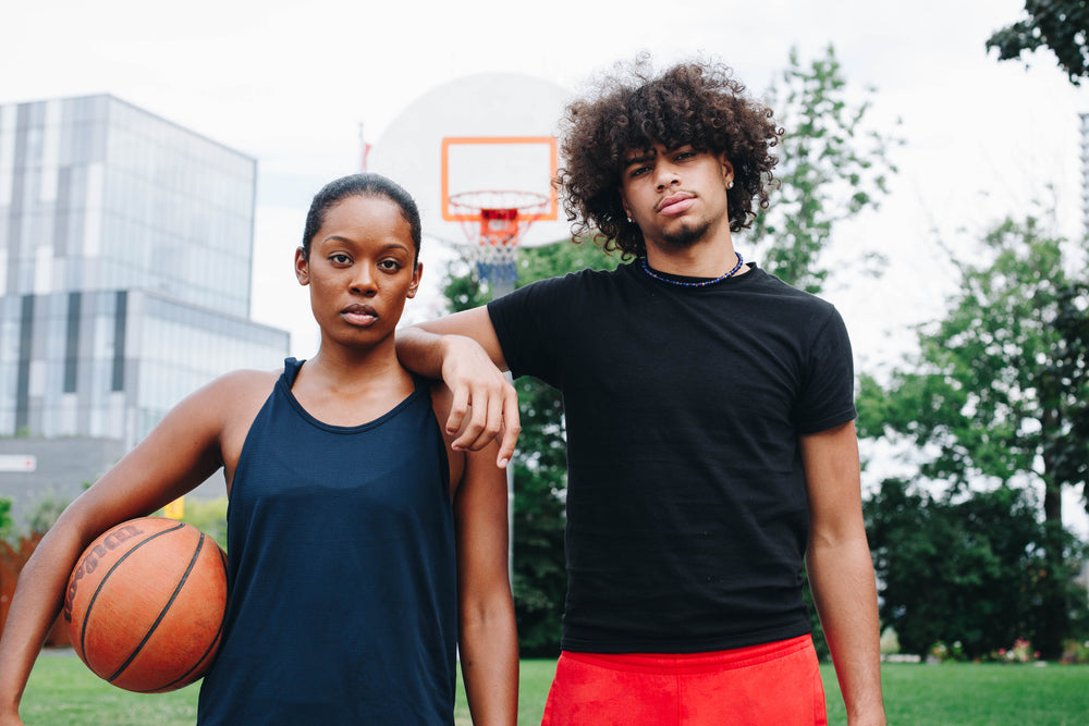 ready to play basketball