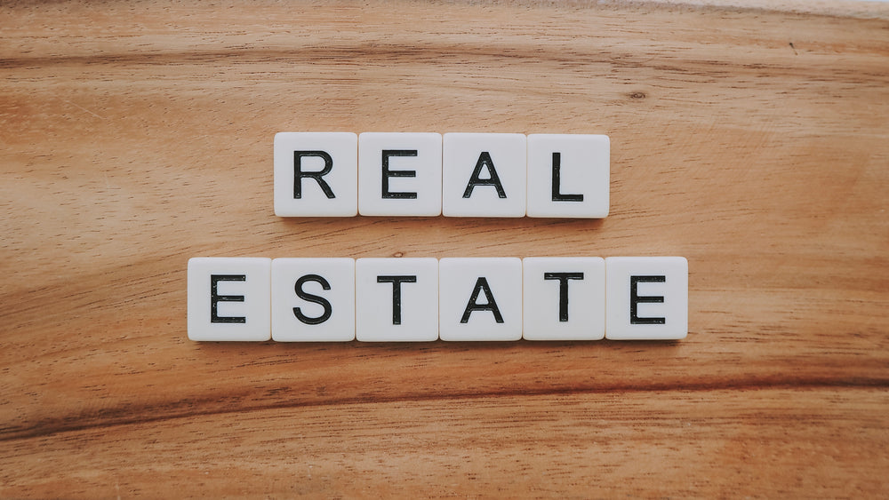 real estate in letters