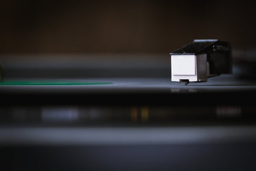 record player close up