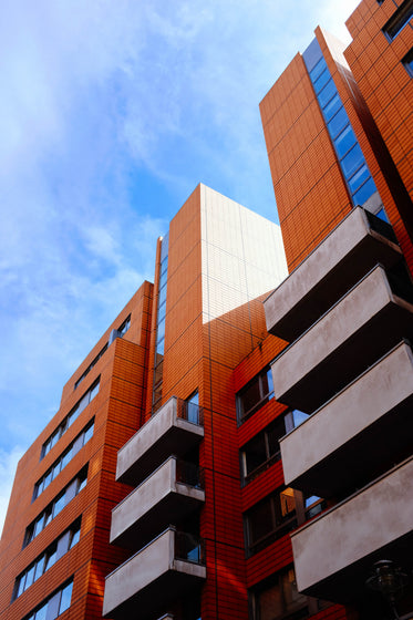 red brick and concrete building