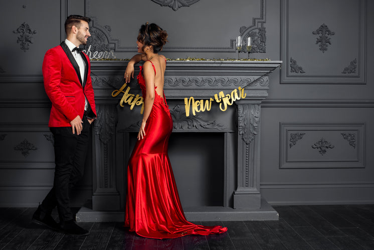 Red formal New Years Fashion