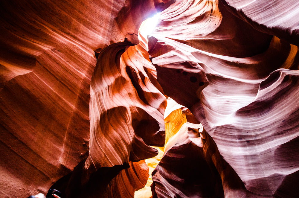 red rock cave