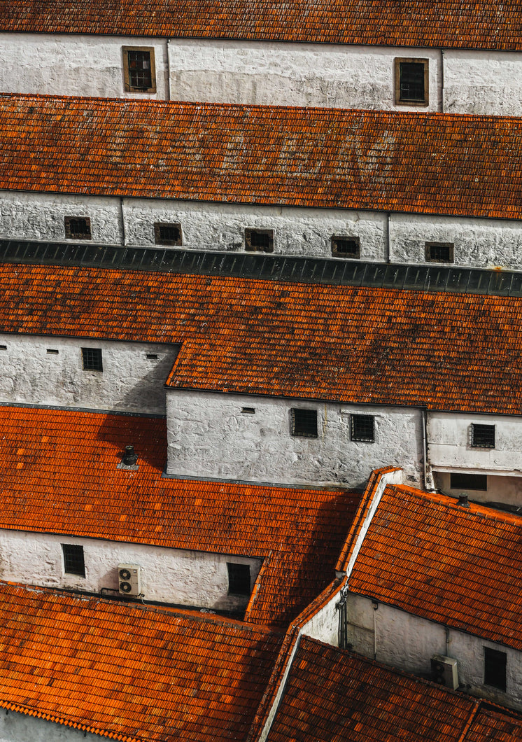 Red Roofs And White Walls