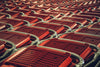 red shopping carts