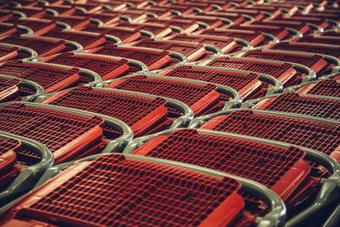 Red Shopping Carts