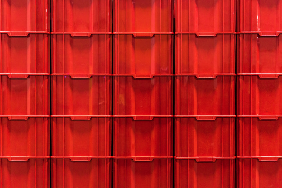 Red Stackable Containers Free Stock Photo of Red Stacked Containers — HD Images