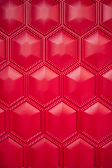 red textured wall