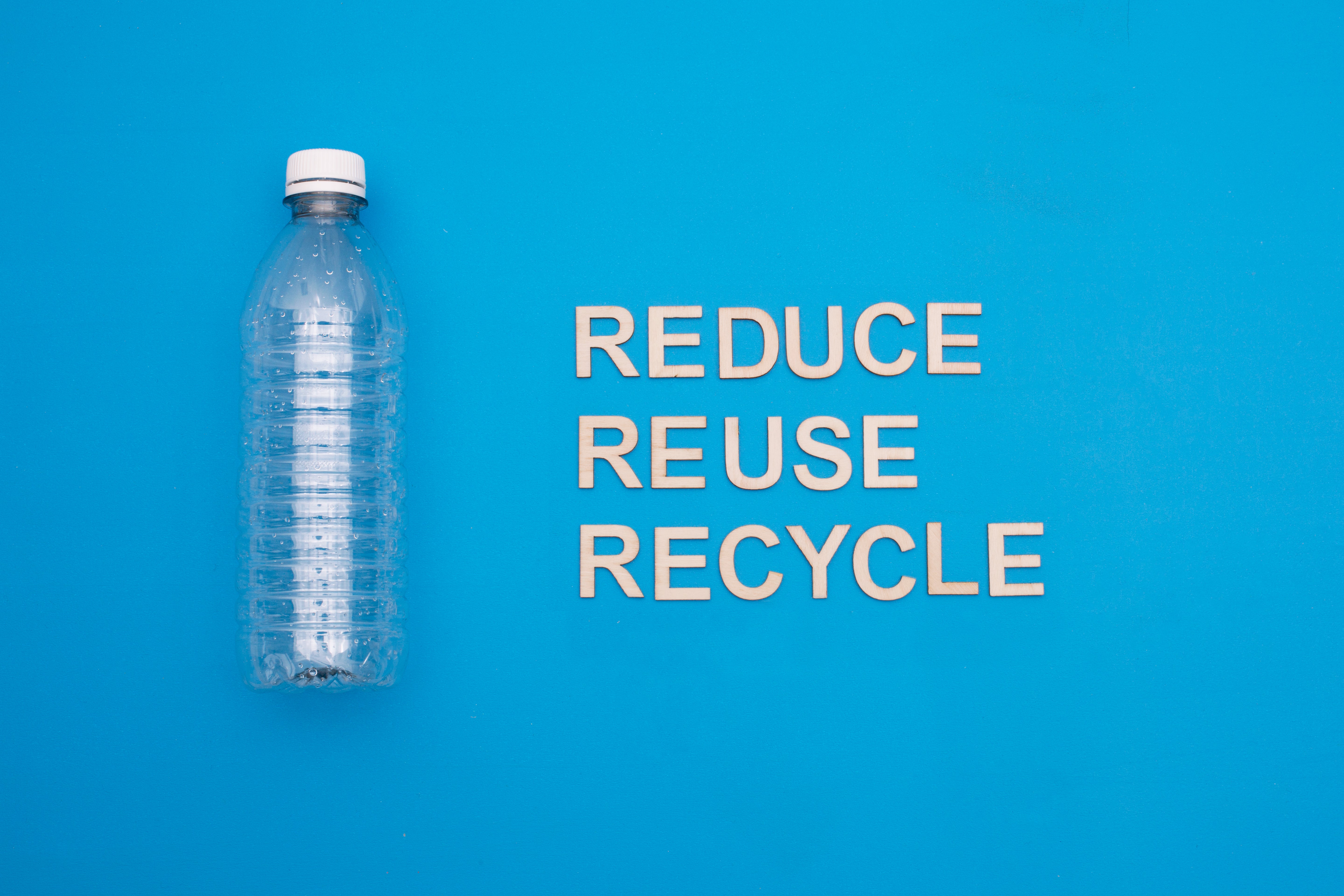 Reduce reuse recycle' Water Bottle