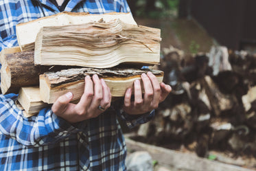 replenishing the woodpile