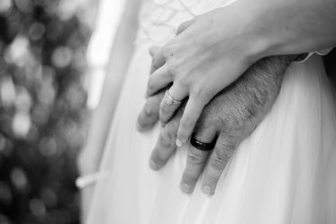 rested hands showing off rings