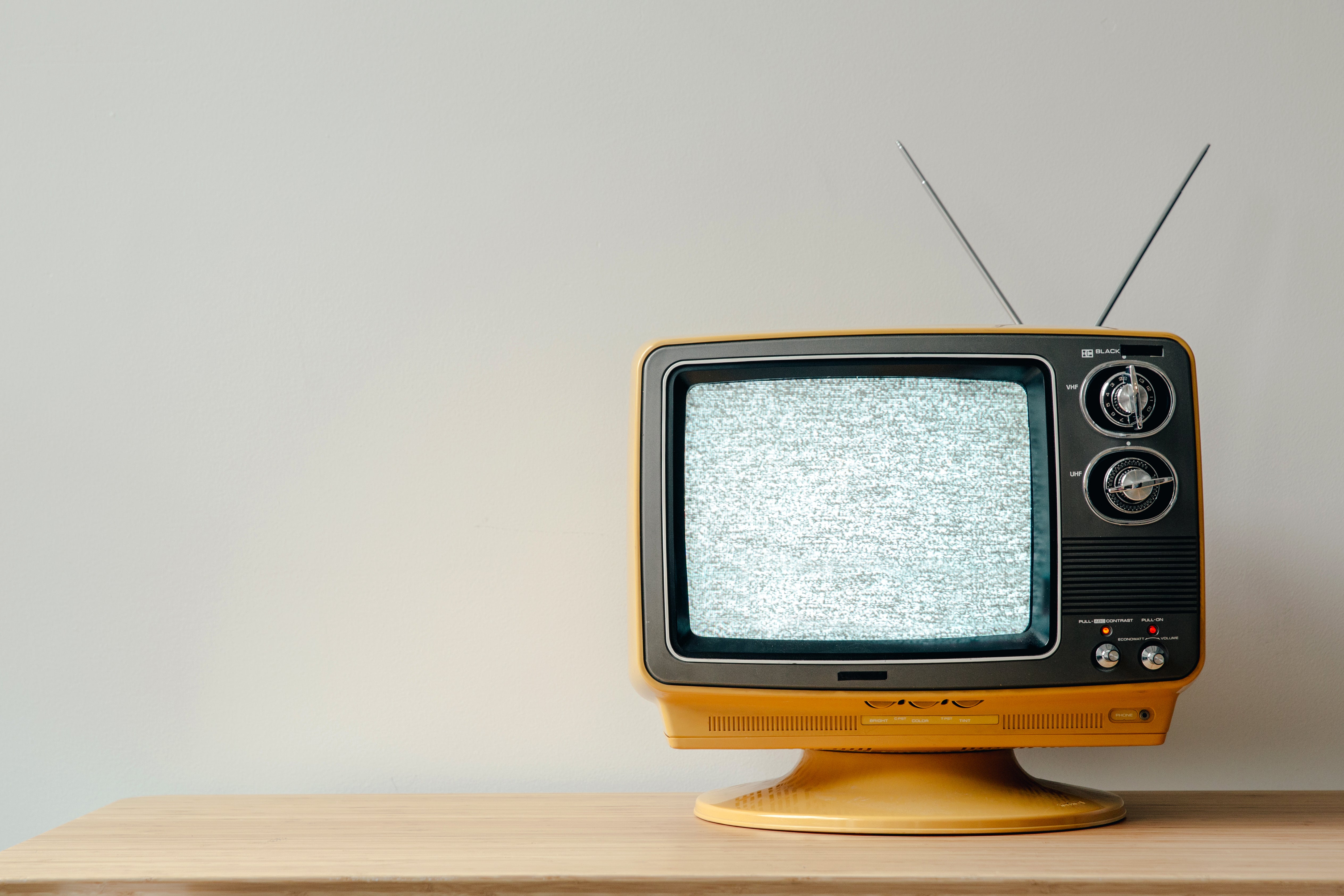 vintage tv static