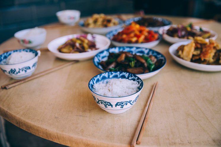 Rice And Chopsticks