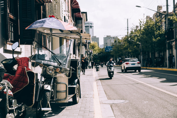 Rickshaws Parked