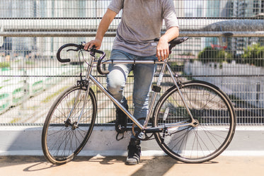 bicicleta na estrada