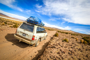 roadtrip through desert