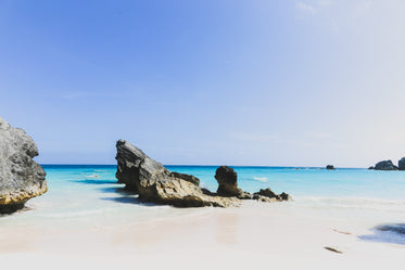 rock formations against ocean views