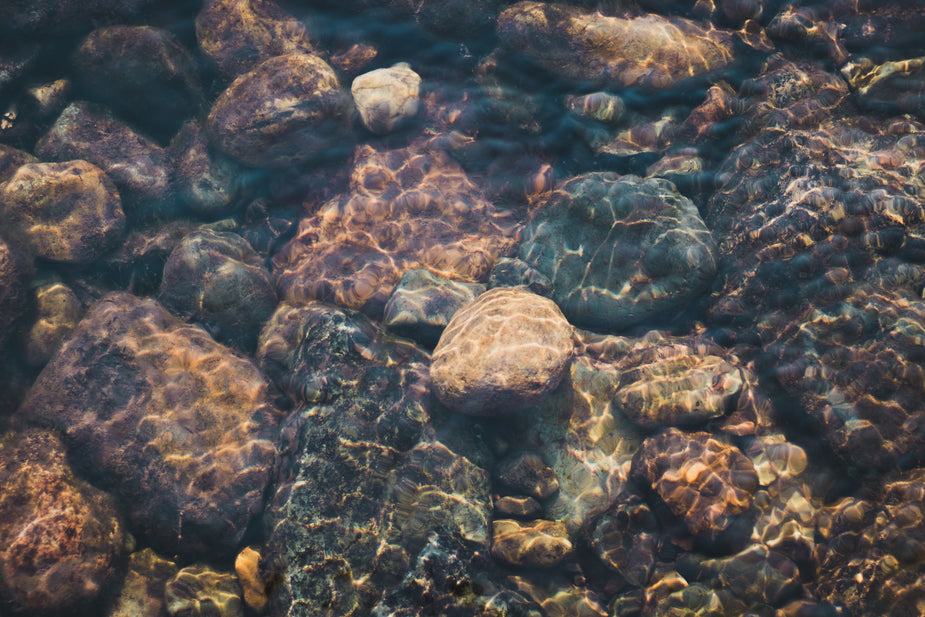 Free Rocks In The Shallow Waters Image: Browse 1000s of Pics