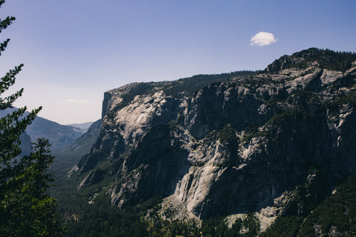 rocky cliffs in california