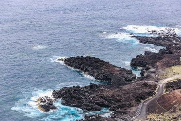 rocky seashore