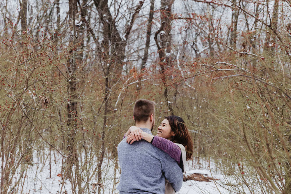 romance in the woods