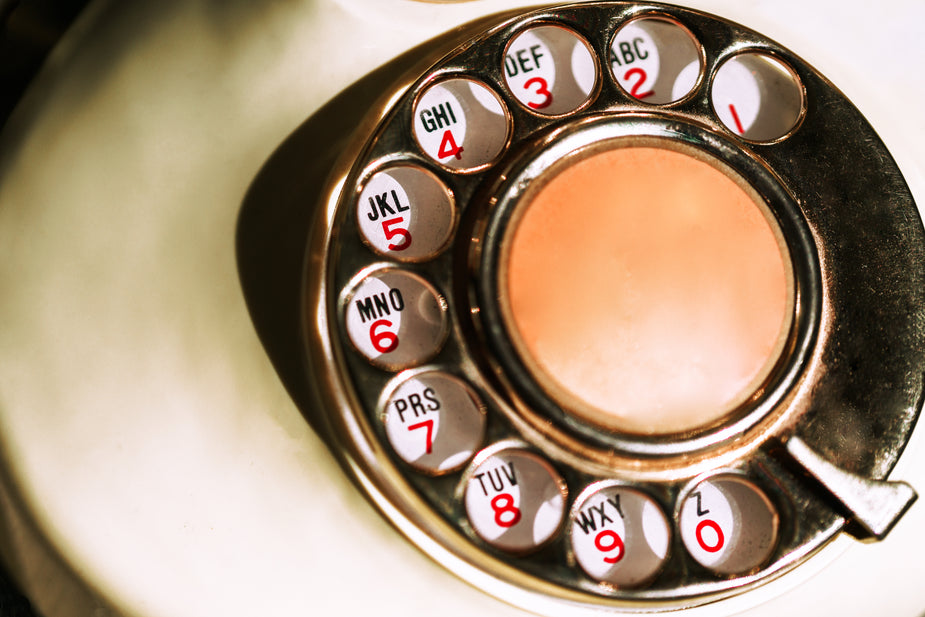 Telephoneal Numbers Free Rotary Telephone Numbers Photo — High Res Pictures