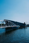 round bridge stretches over water