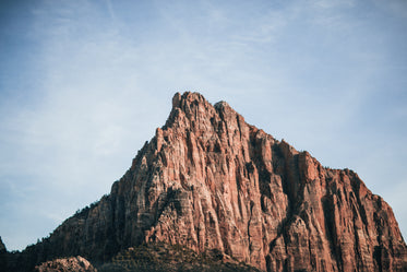 rugged red canyon peaks