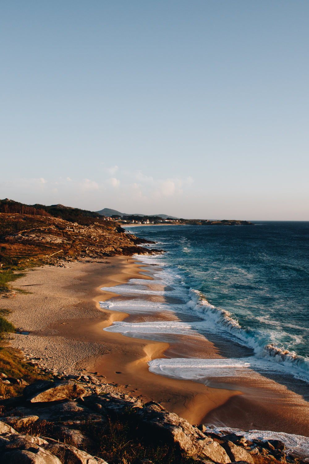 rustic tropical coastline