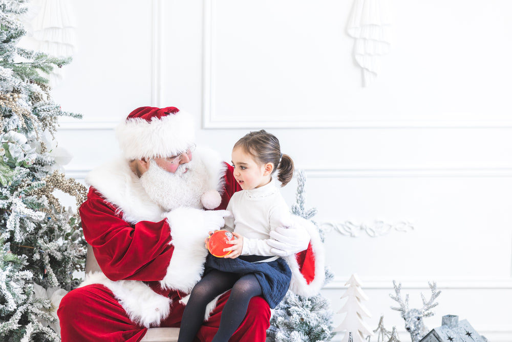 santa and child