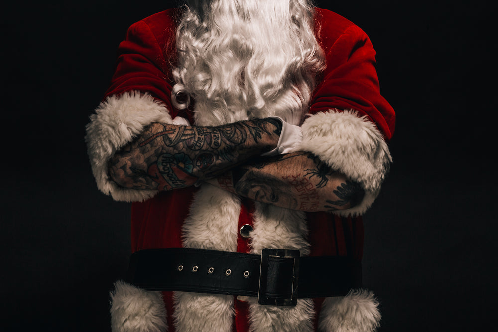 santa means business