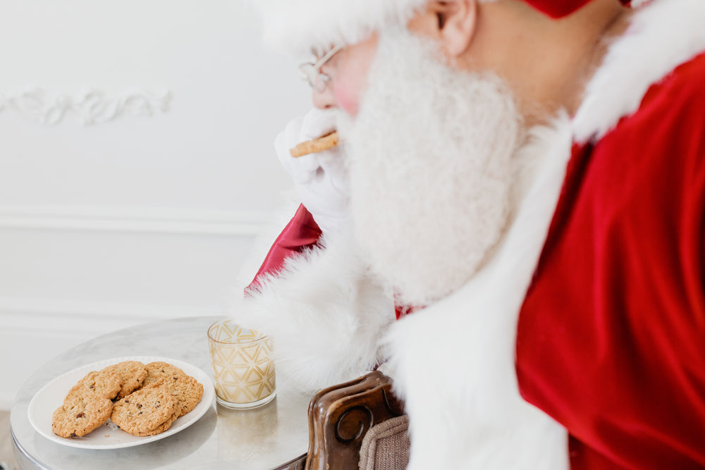 santa nibbles cookie