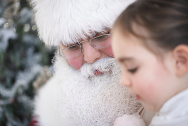 santa taking time