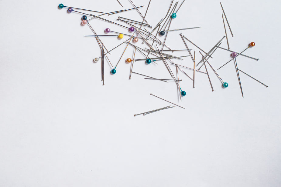 High Res Scattered Tacking Pins Picture — Free Images