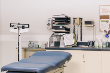 scene of an empty doctors office