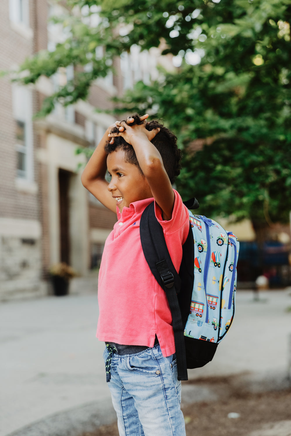 school child excitement