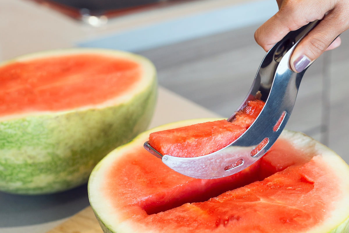 scooping watermelon tool