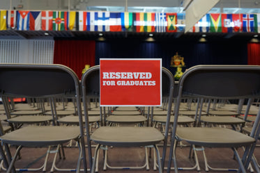 seats reserved for grads