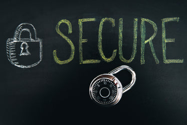 Free Secure Sign With Padlock Photo — High Res Pictures