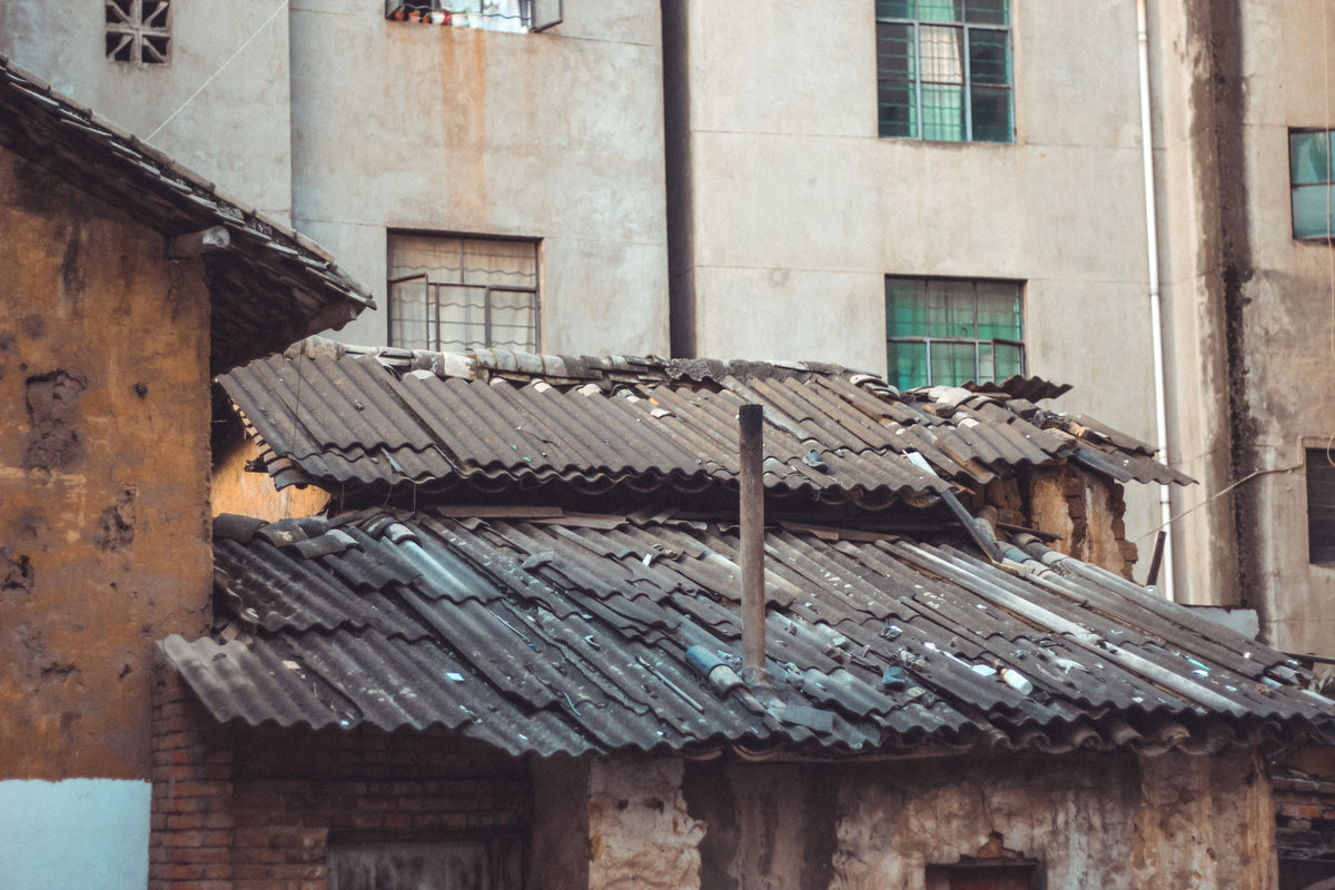 sheet metal roof in urban china