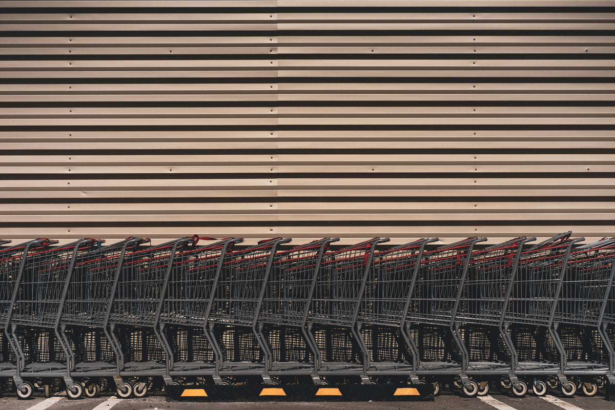 shutter and trolleys