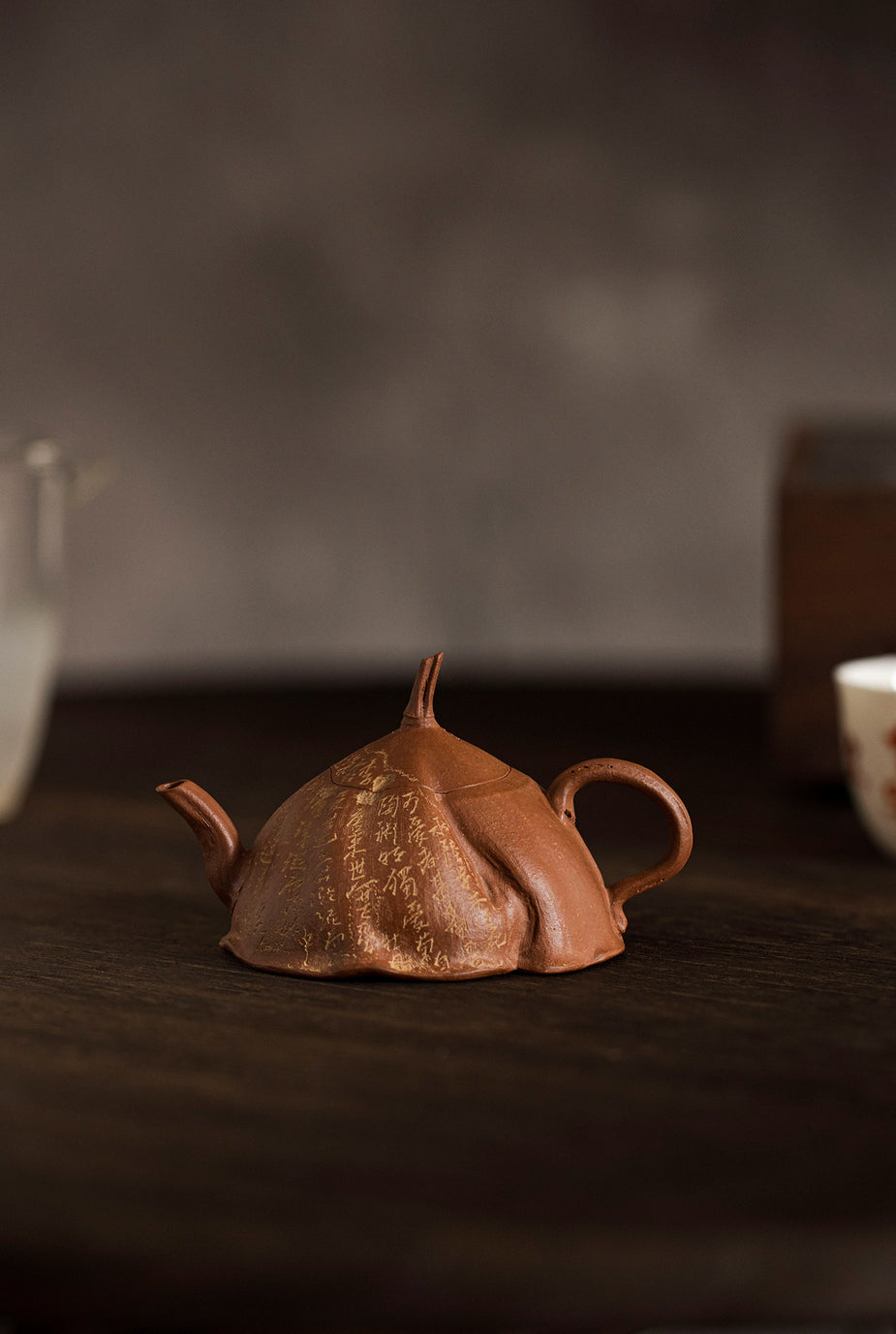 Browse Free HD Images of Side View Of A Rust Colored Teapot